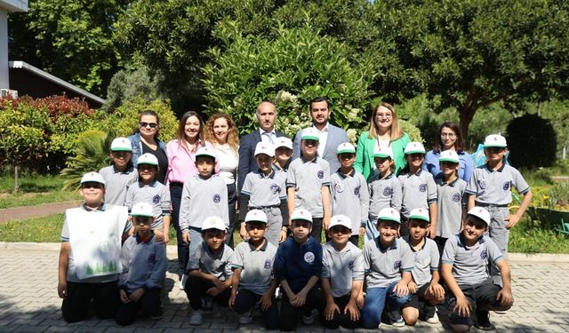 Alanya’da minik eller toprakla buluştu: Çocuklara doğa ve ekosistem dersi