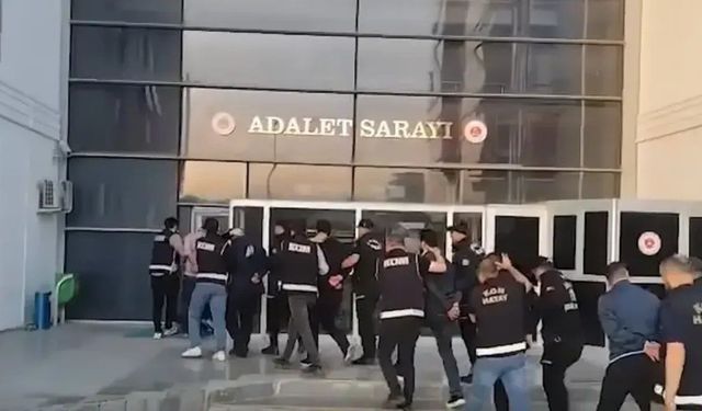 Hatay'daki organize suç örgütü operasyonunda 28 tutuklama