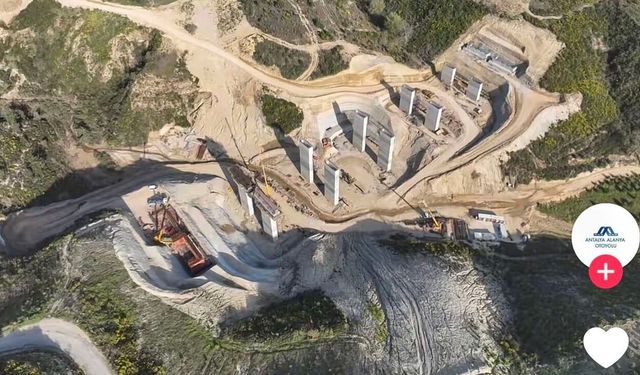 Antalya-Alanya otoyolunda seyahat 1,5 saate inecek