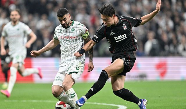 Konyaspor, Beşiktaş'ı 90+8'de penaltıyla eledi