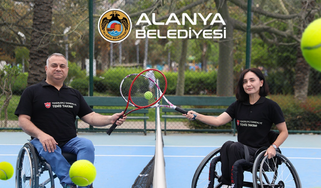 Alanya'da 'engelsiz spor' hamlesi: Tekerlekli Sandalye Tenis Takımı kuruldu