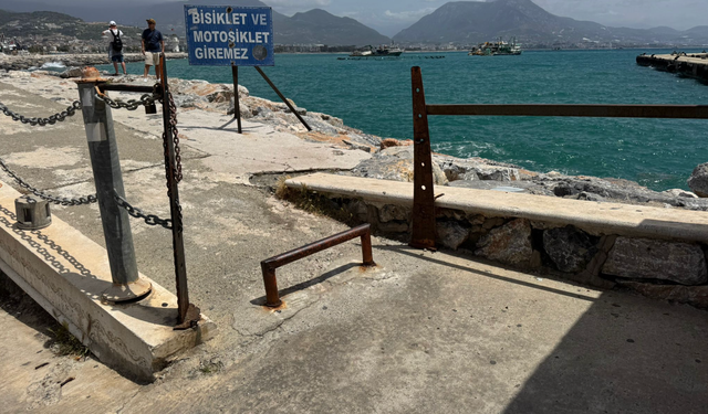 Alanya’da engellilerden bariyer isyanı
