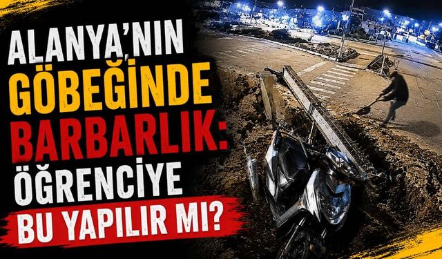 Alanya'nın göbeğinde barbarlık: Öğrenciye bu yapılır mı?