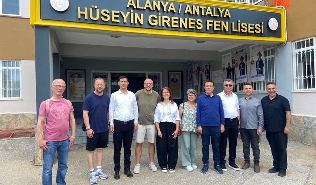 Hüseyin Girenes Fen Lisesi’nde teknoloji ve dostluk buluşması