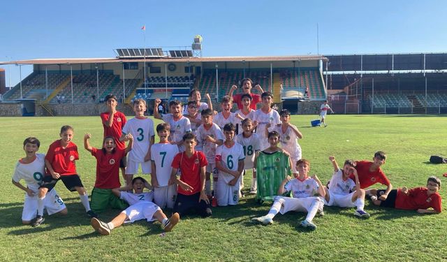 Alanyaspor U13'ten gol yağmuru: 11-0