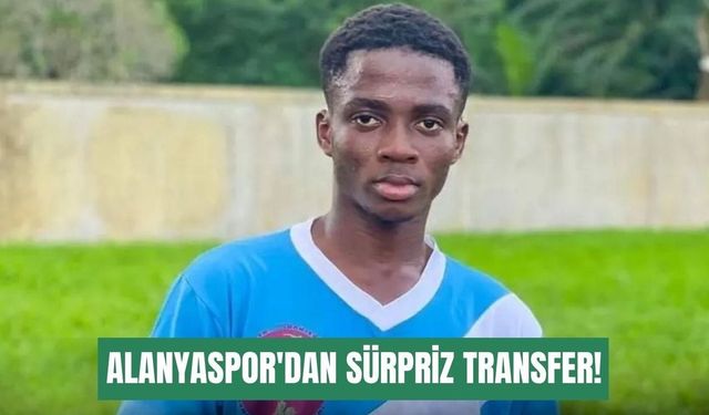 Alanyaspor'dan orta sahaya 19 yaşındaki Arouna takviyesi