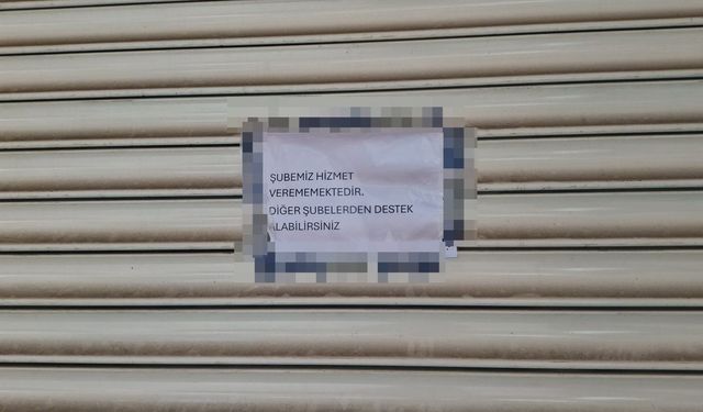 Diyarbakır Sur'da kapalı banka şubesine silahlı saldırı