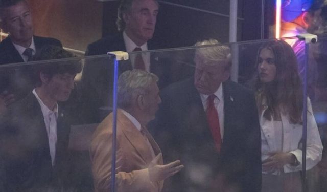 Trump New York'taki NBA finalinde yuhalandı