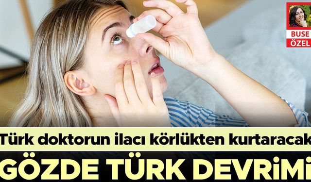 Türk doktorun körlüğü önleyen damlası ABD'de ödül aldı