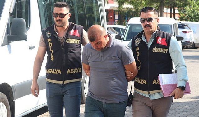 Antalya'da eşi ve kayınpederini vuran öğretmen tutuklandı