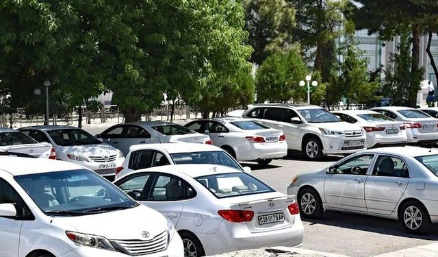 Türkmenistan'da renkli araç yasağı boya krizine yol açtı