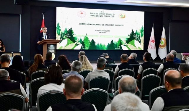 Antalya'da 3 günlük orman koruma ve ekosistem zirvesi