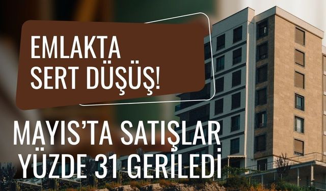 TÜİK verilerine göre emlak satışları yüzde 31 geriledi