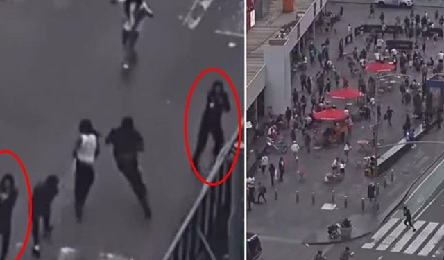 New York Times Meydanı'nda silah sesleri: 1 gözaltı