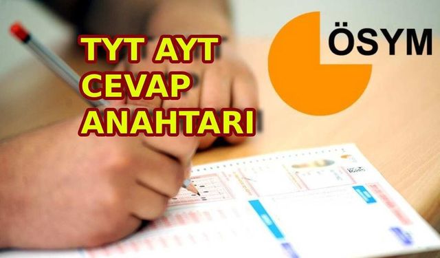 2026 YKS soru ve cevap anahtarlarının yayımlanma tarihi