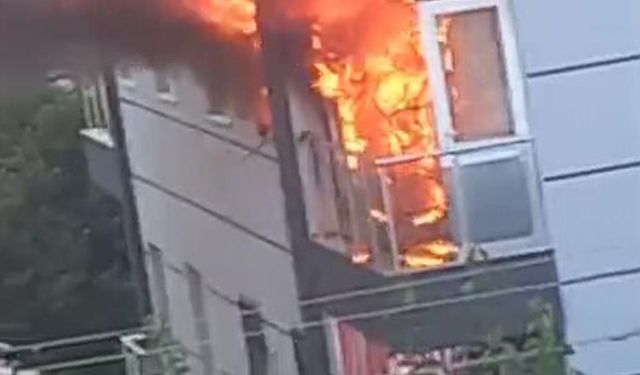 Antalya'da apartman yangını: Mahsur kalan 2 kişi kurtarıldı