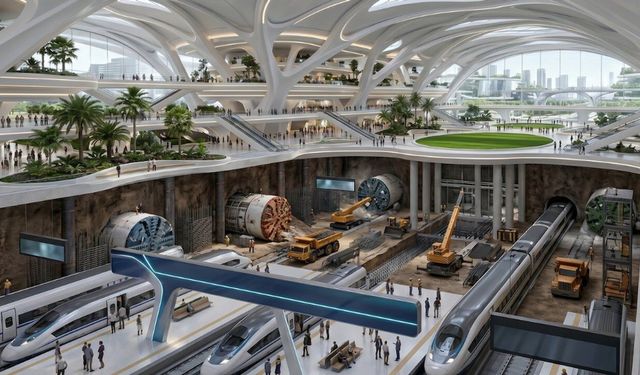 Dubai'de 23,5 milyar sterlinlik dev havalimanı projesi