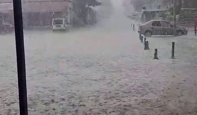 Dolu alarmı: ekili arazilerde zarar meydana geldi