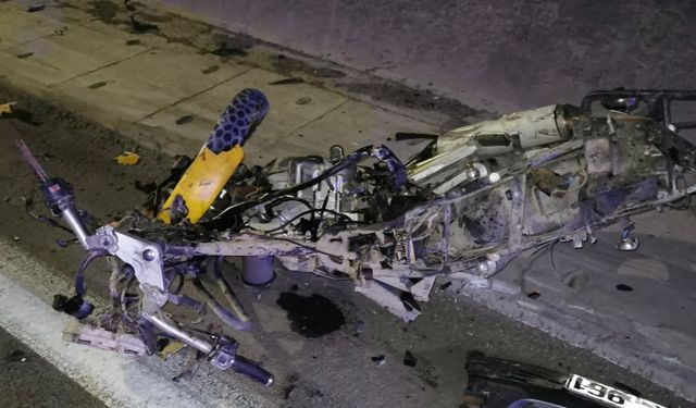 Artvin’de tünelde feci kaza: Motosiklet sürücüsü hayatını kaybetti