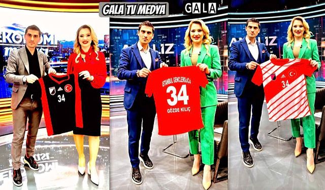 Genç Başkan Özgür Subaşı sunucu Gözde Kılıç’ı ziyaret etti