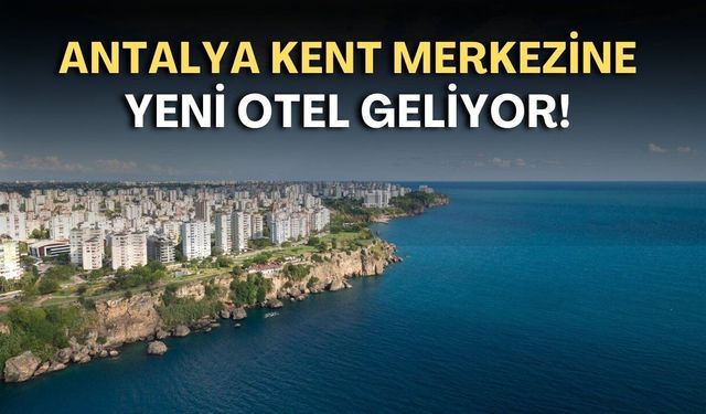 Muratpaşa'nın merkezine yeni butik otel planı