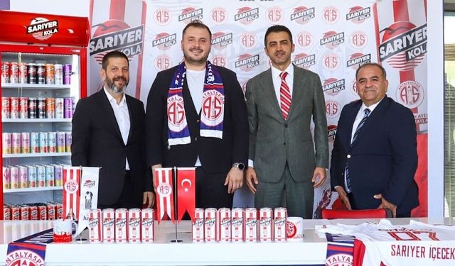 Antalyaspor'dan Sarıyer Cola ile sponsorluk anlaşması