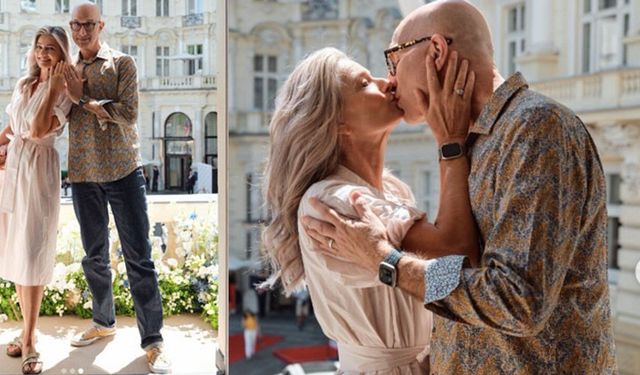 Ünlü model Paulina Porizkova İtalya'da dünyaevine girdi