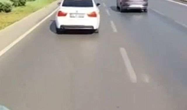Alanya'da itfaiyeye yol vermeyen sürücüye 46 bin lira ceza