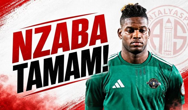 Antalyaspor stoper hattını Francis Nzaba ile güçlendirdi