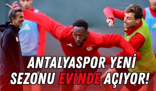 Antalyaspor sezonu Keçiörengücü maçıyla açıyor