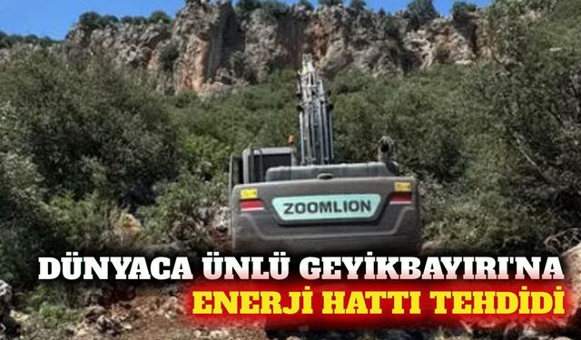 Konyaaltı Geyikbayırı'nda enerji hattı çağrısı