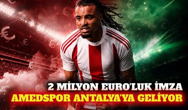 Amedspor Samuel Ballet transferi için Antalya'ya geliyor