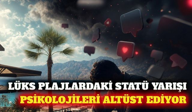 Plajlarda statü arayışı tatilcilerin ruh sağlığını bozuyor