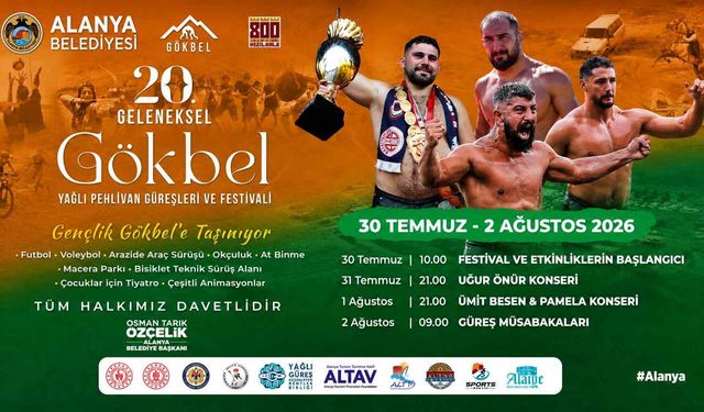 20. Gökbel Festivali için geri sayım başladı