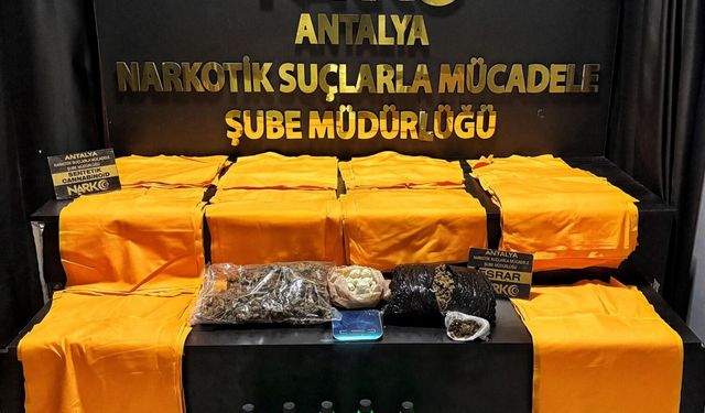 Kepez’de uyuşturucu operasyonu: 1,2 milyon kullanımlık sentetik madde ele geçirildi, 3 tutuklama