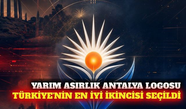 Antalya Büyükşehir logosu Türkiye'nin en iyi ikincisi oldu