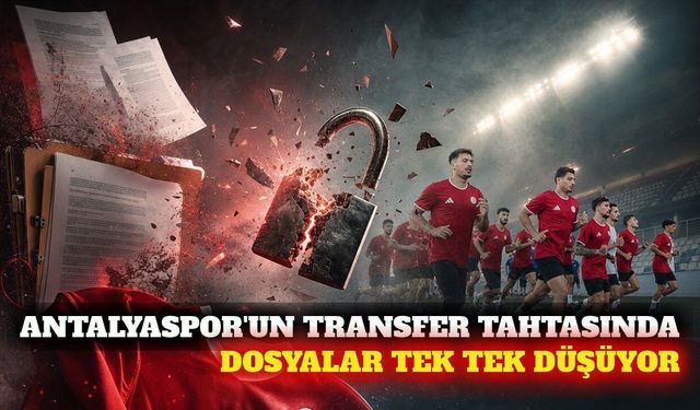 Antalyaspor'un FIFA'daki transfer yasağı dosyaları azalıyor