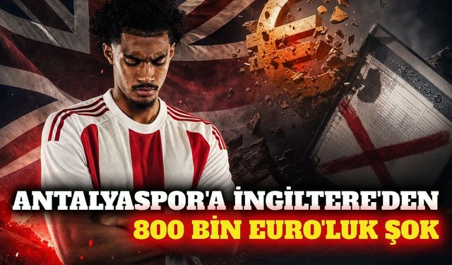 Antalyaspor'un 800 bin Euro'luk Ceesay transferi iptal oldu