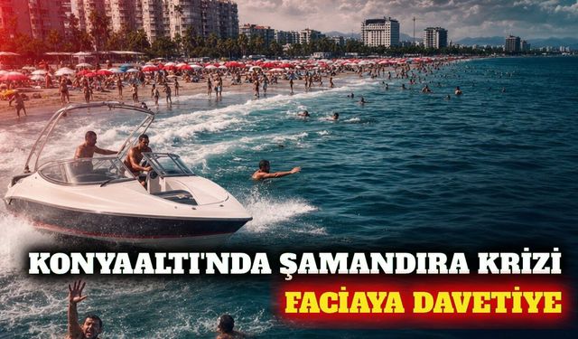 Konyaaltı'nda plaj işletmecilerinden şamandıra uyarısı