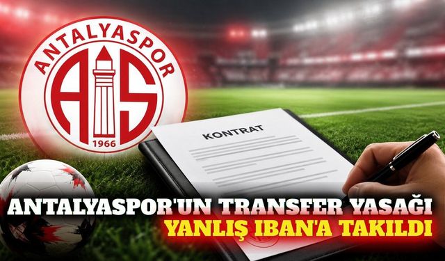 Antalyaspor'da Ceesay, Diagne ve transfer yasağı açıklaması