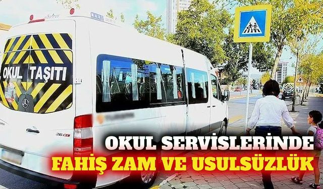 Yeni eğitim yılı öncesi okul servis ücretleri belli oldu