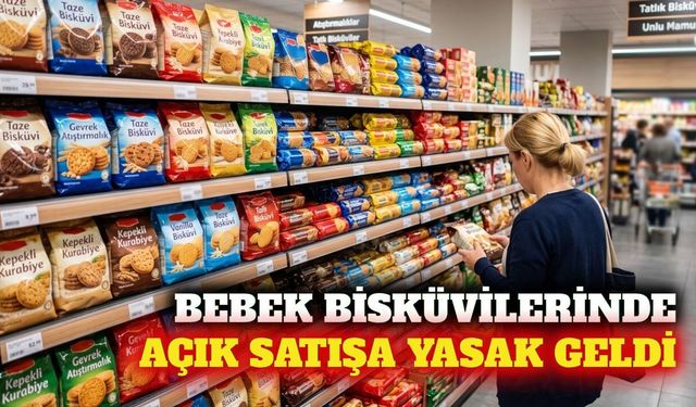 Bebek bisküvisi satışında yeni dönem başlıyor