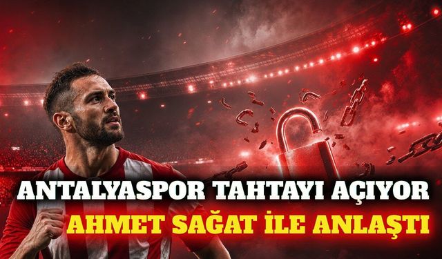 Antalyaspor transferde Ahmet Sağat ile prensipte anlaştı
