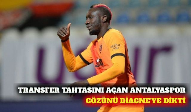Antalyaspor 16 dosyayı temizledi, hedefte Diagne var