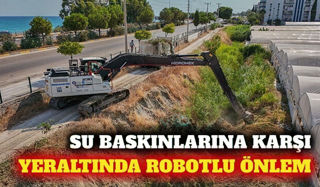 ASAT Antalya'nın yağmur suyu altyapısını güçlendiriyor