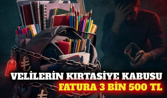Antalya'da ilkokul kırtasiye masrafı 3 bin 500 TL'yi buldu