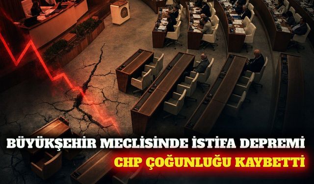 Antalya Büyükşehir Meclisi'nde CHP 55 sandalyeye düştü