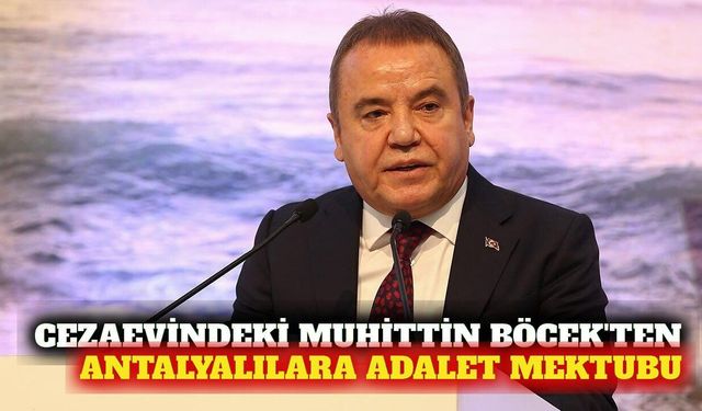 Muhittin Böcek: Adalete olan inancımızdan vazgeçmeyeceğiz