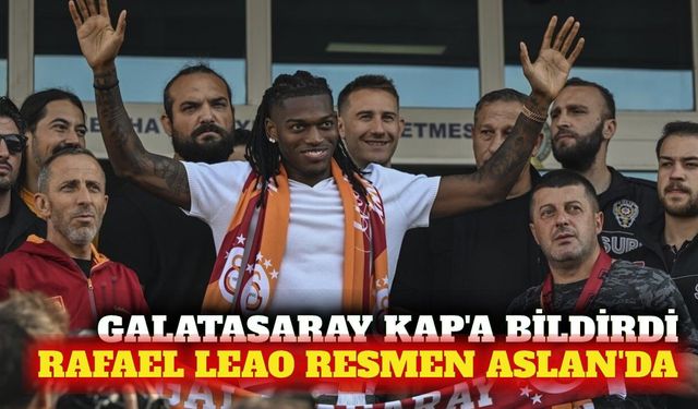 Galatasaray Rafael Leao transferini resmen duyurdu