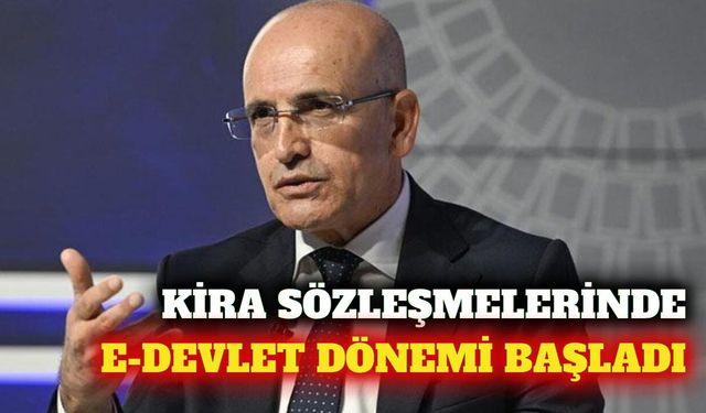 Kira sözleşmelerinde e-Devlet dönemi başladı